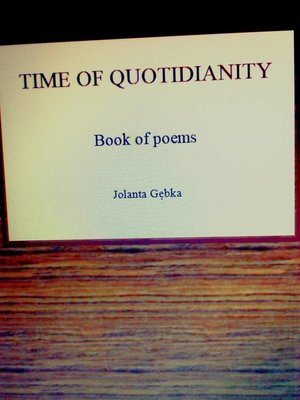 cover image of Time of Quotidianity